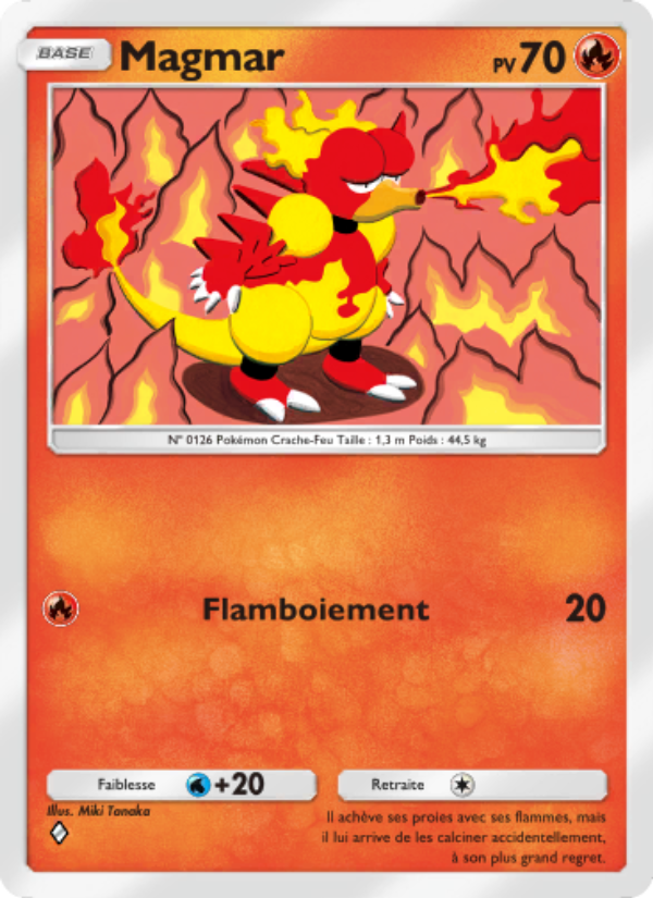 Magmar 011 — Shining Revelry (French Pokémon TCG card)