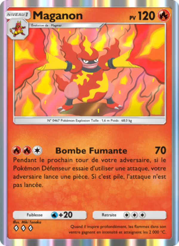 Maganon 012 — Shining Revelry (French Pokémon TCG card)