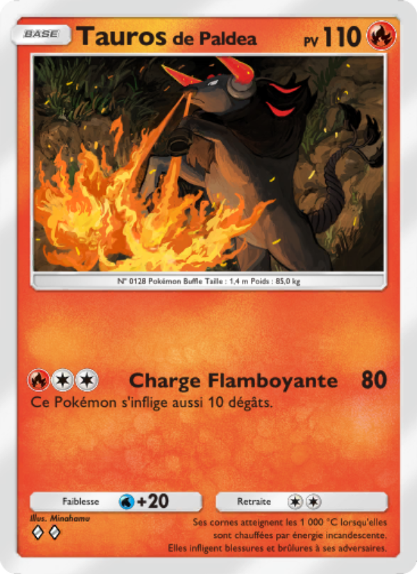 Taurosde Paldea 013 — Shining Revelry (French Pokémon TCG card)