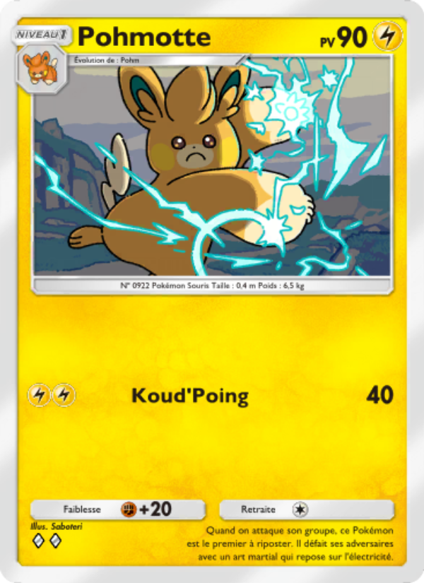 Pohmotte 027 — Shining Revelry (French Pokémon TCG card)