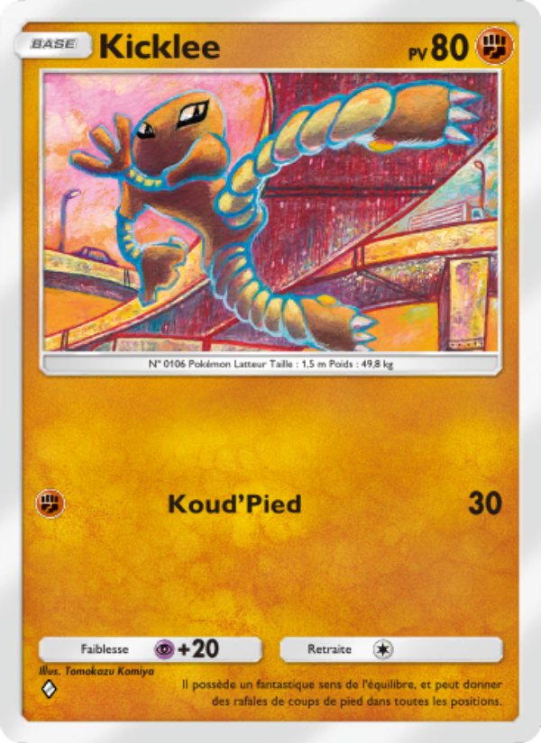 Kicklee 040 — Shining Revelry (French Pokémon TCG card)