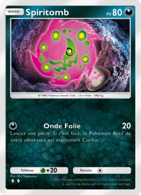 Spiritomb 049 — Shining Revelry (French Pokémon TCG card)