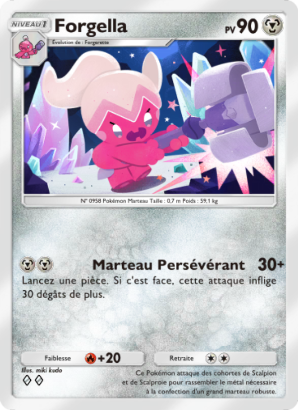 Forgella 053 — Shining Revelry (French Pokémon TCG card)