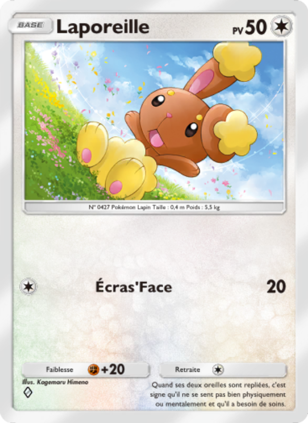 Laporeille 066 — Shining Revelry (French Pokémon TCG card)