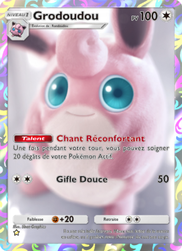 Grodoudou 078 — Shining Revelry (French Pokémon TCG card)