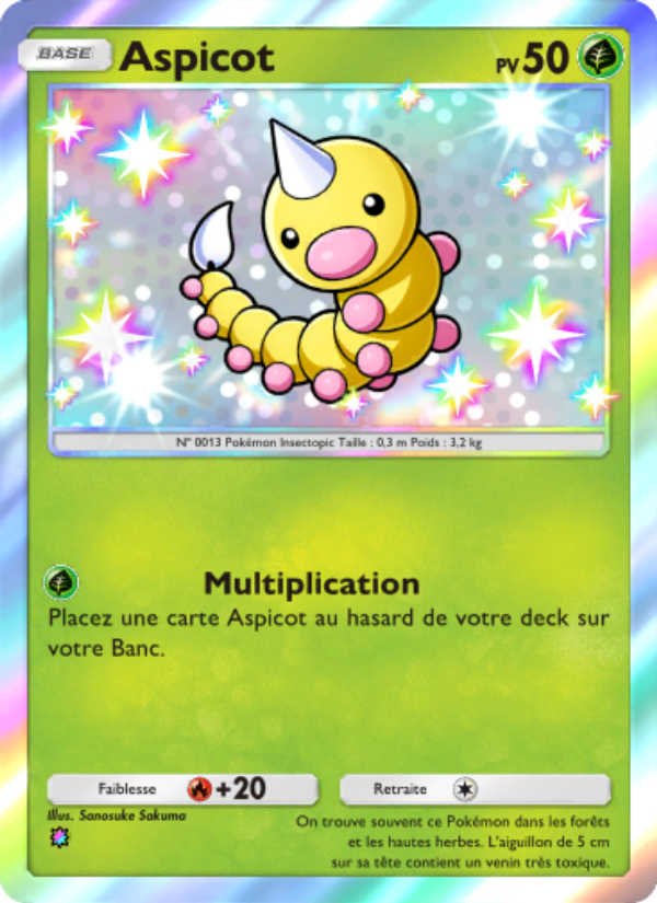 Aspicot 097 — Shining Revelry (French Pokémon TCG card)