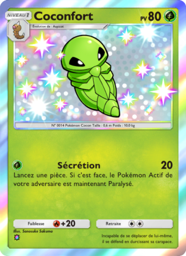 Coconfort 098 — Shining Revelry (French Pokémon TCG card)