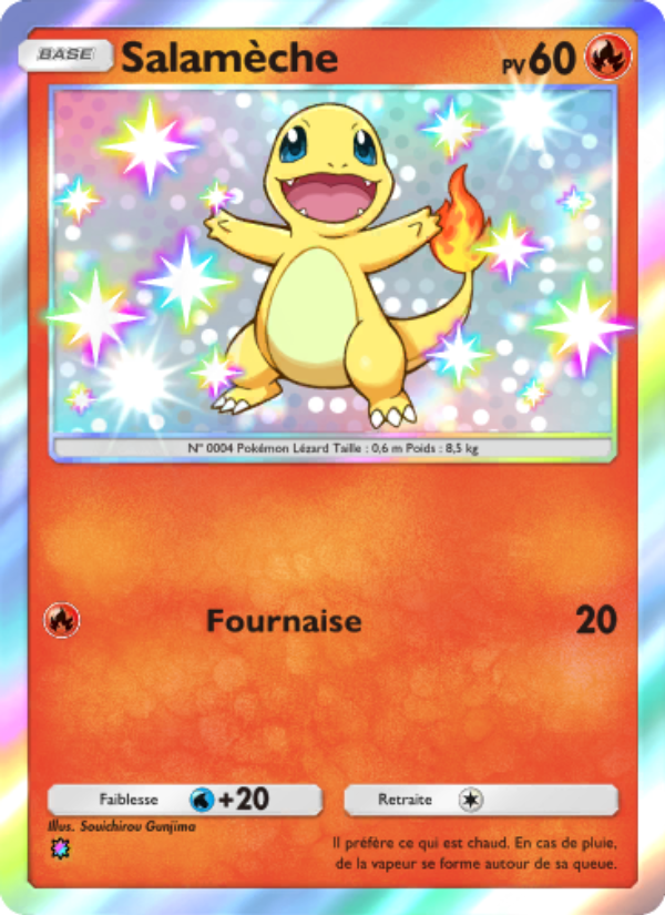 Salamèche 099 — Shining Revelry (French Pokémon TCG card)