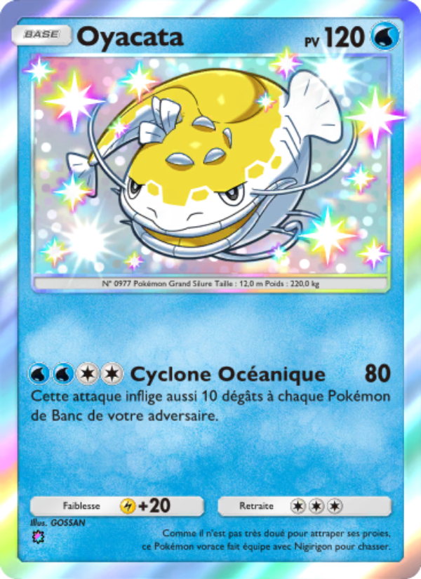 Oyacata 102 — Shining Revelry (French Pokémon TCG card)