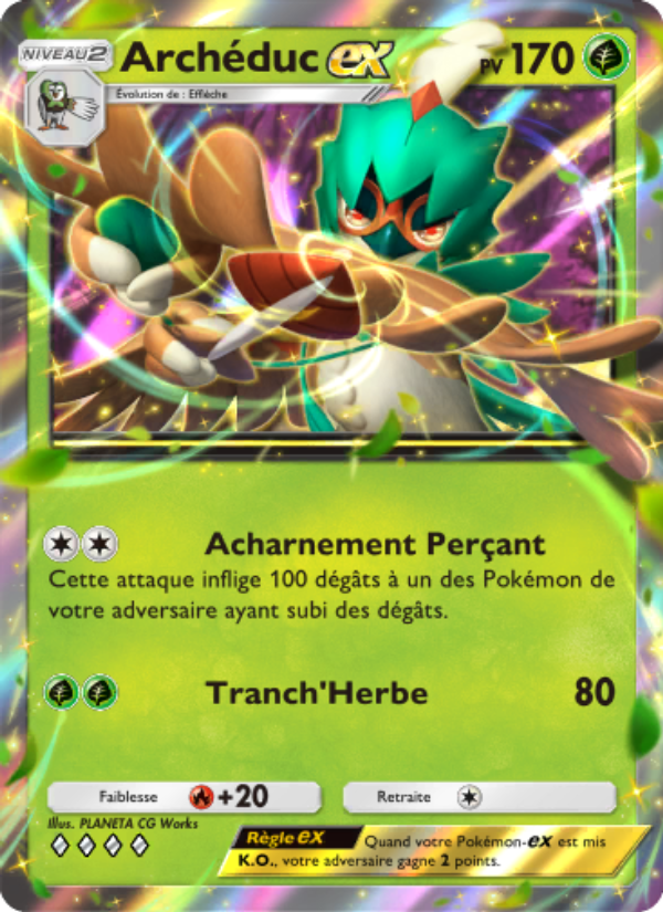 Archéduc-ex 012 — Celestial Guardians (French Pokémon TCG card)