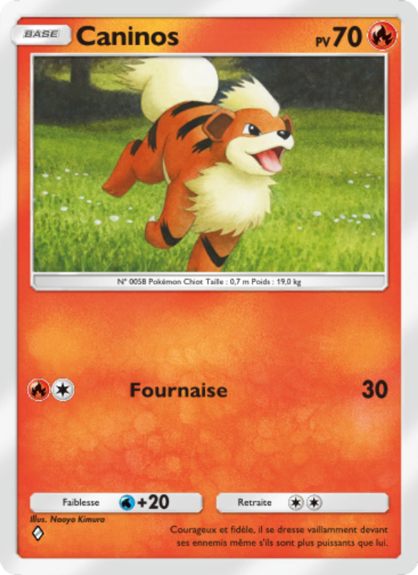 Caninos 025 — Celestial Guardians (French Pokémon TCG card)