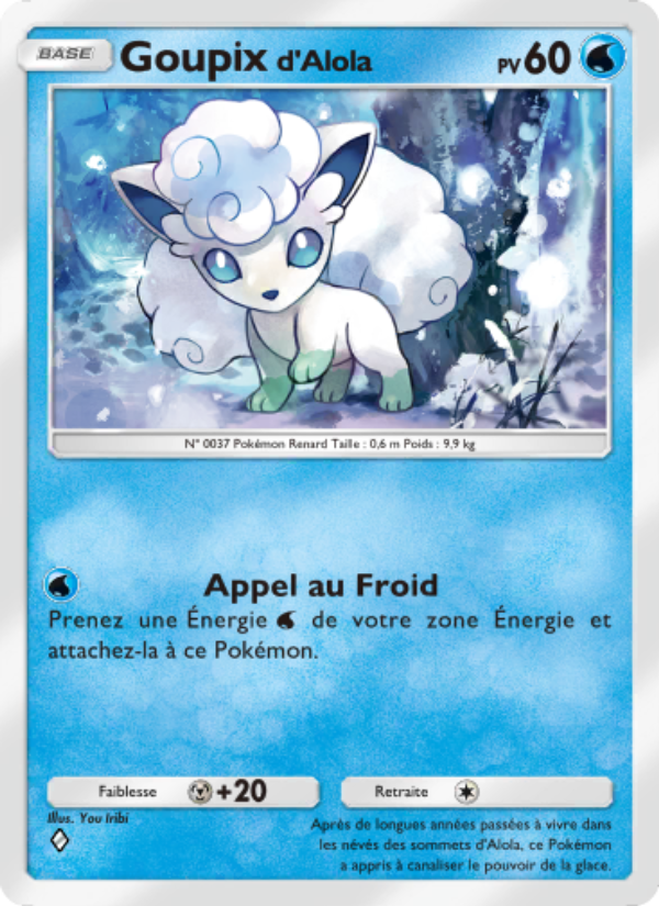 Goupixd'Alola 040 — Celestial Guardians (French Pokémon TCG card)
