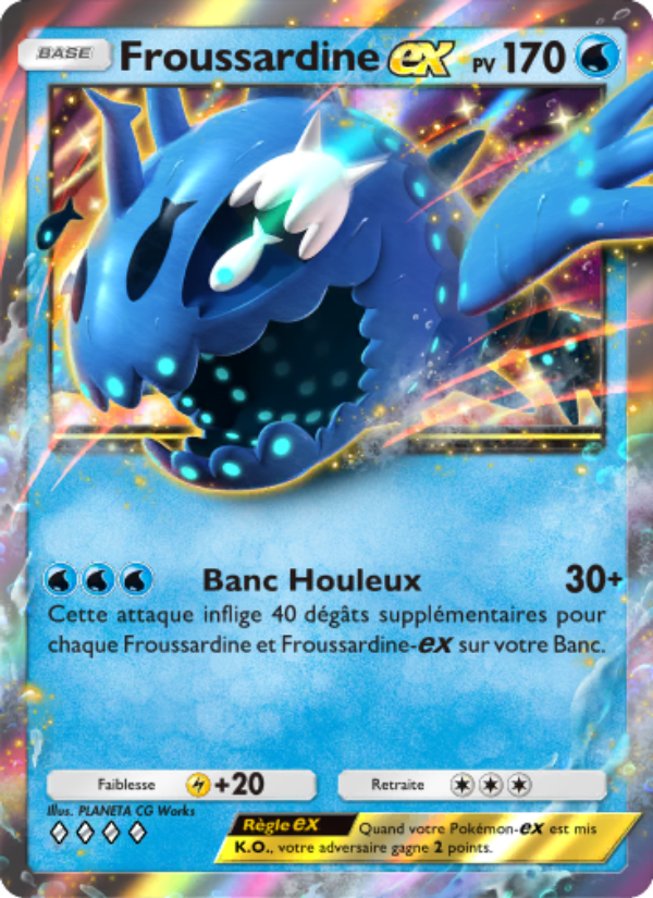 Froussardine-ex 051 — Celestial Guardians (French Pokémon TCG card)