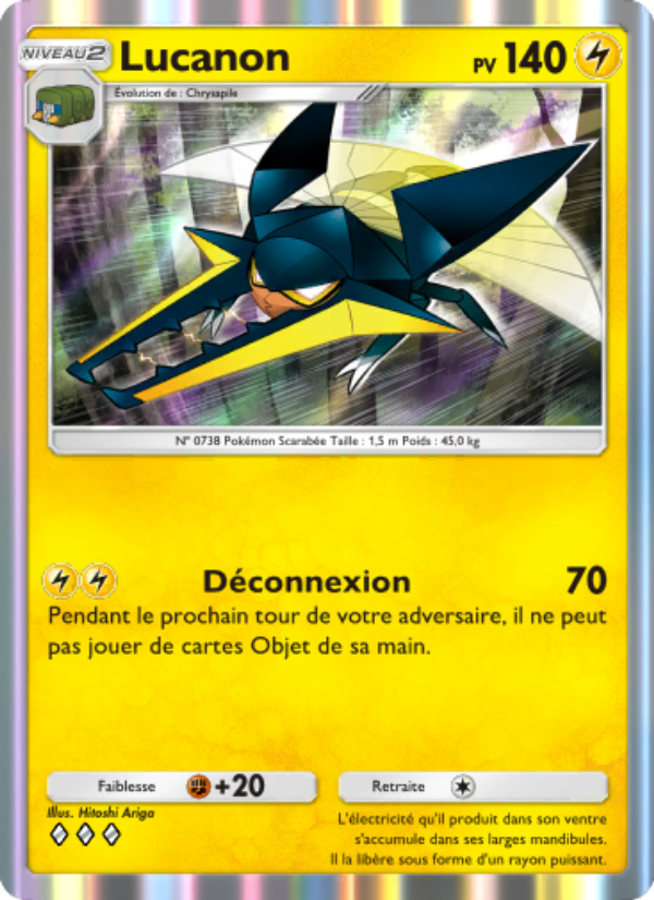 Lucanon 065 — Celestial Guardians (French Pokémon TCG card)