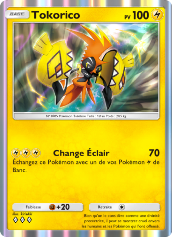 Tokorico 068 — Celestial Guardians (French Pokémon TCG card)