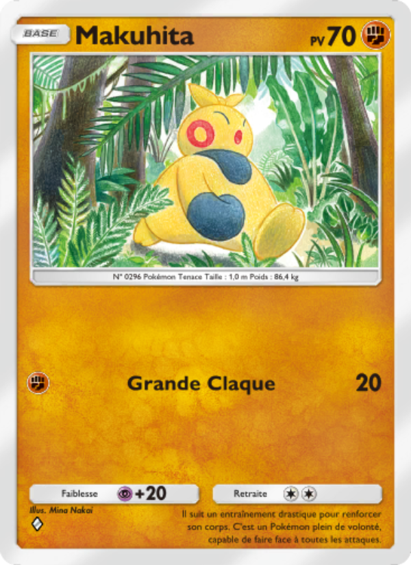 Makuhita 090 — Celestial Guardians (French Pokémon TCG card)