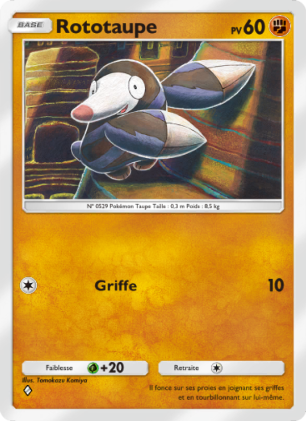 Rototaupe 093 — Celestial Guardians (French Pokémon TCG card)