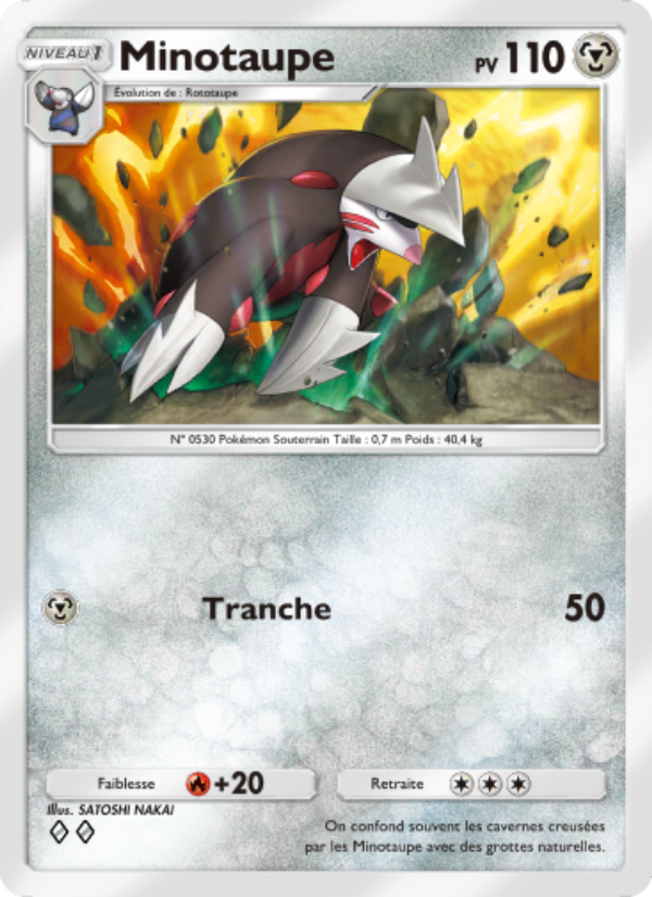 Minotaupe 119 — Celestial Guardians (French Pokémon TCG card)
