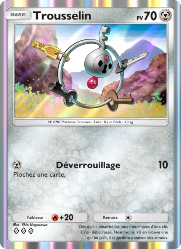 Trousselin 121 — Celestial Guardians (French Pokémon TCG card)