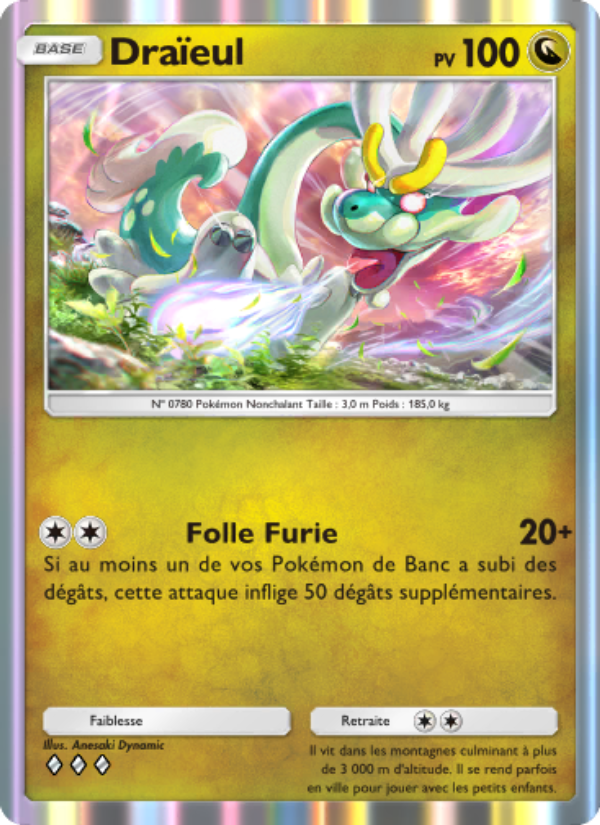 Draïeul 124 — Celestial Guardians (French Pokémon TCG card)