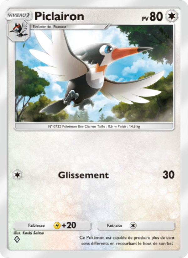 Piclairon 134 — Celestial Guardians (French Pokémon TCG card)