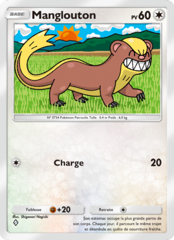 Manglouton 136 — Celestial Guardians (French Pokémon TCG card)