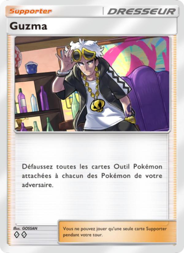 Guzma 151 — Celestial Guardians (French Pokémon TCG card)