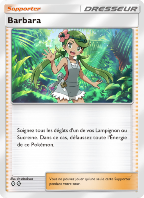 Barbara 154 — Celestial Guardians (French Pokémon TCG card)