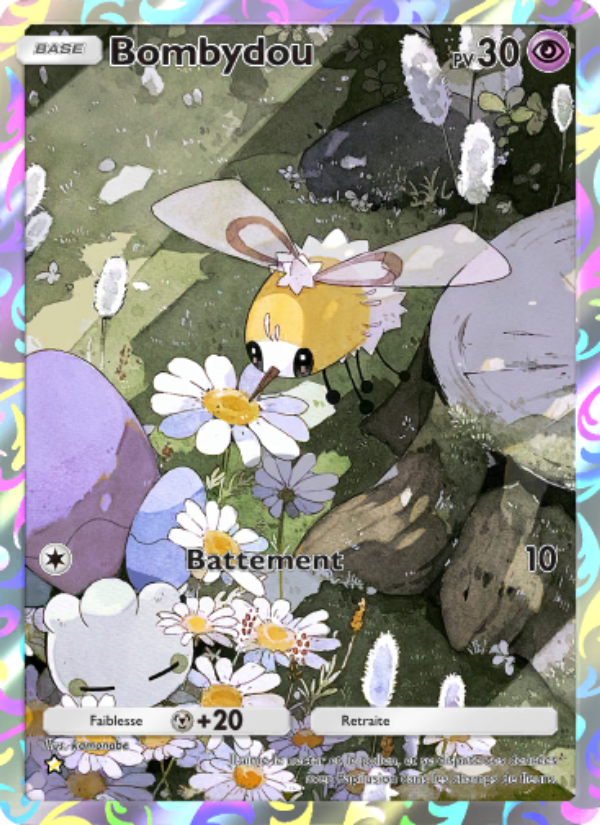 Bombydou 167 — Celestial Guardians (French Pokémon TCG card)