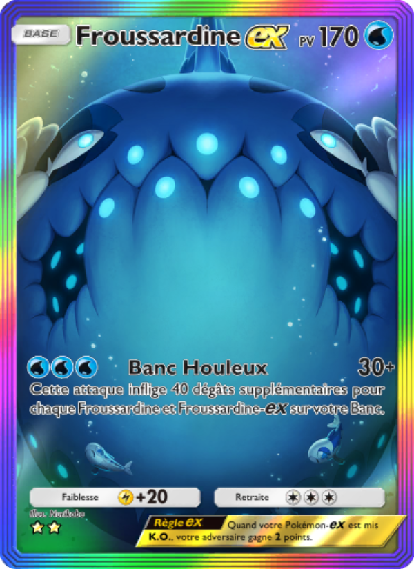 Froussardine-ex 202 — Celestial Guardians (French Pokémon TCG card)