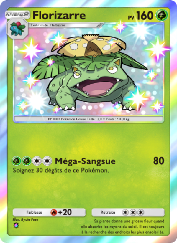 Florizarre 212 — Celestial Guardians (French Pokémon TCG card)