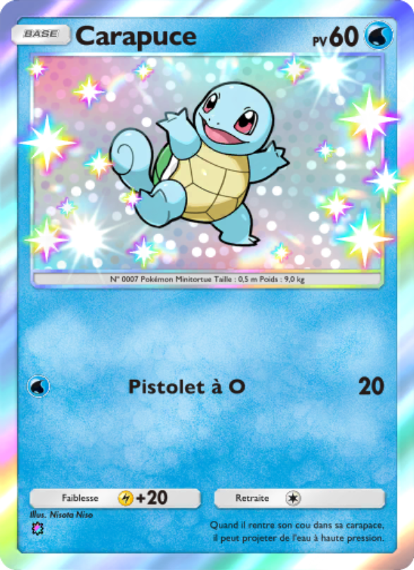 Carapuce 215 — Celestial Guardians (French Pokémon TCG card)