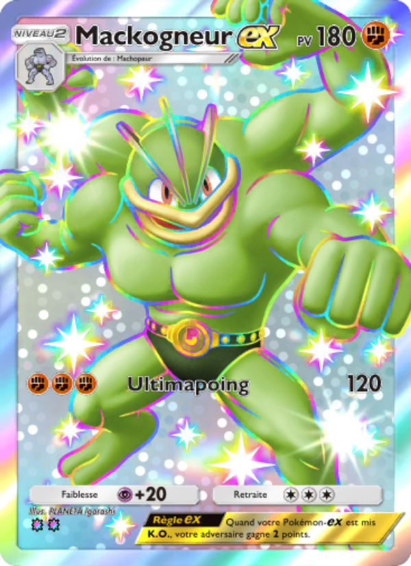 Mackogneur-ex 235 — Celestial Guardians (French Pokémon TCG card)
