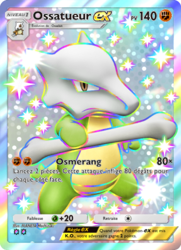 Ossatueur-ex 236 — Celestial Guardians (French Pokémon TCG card)