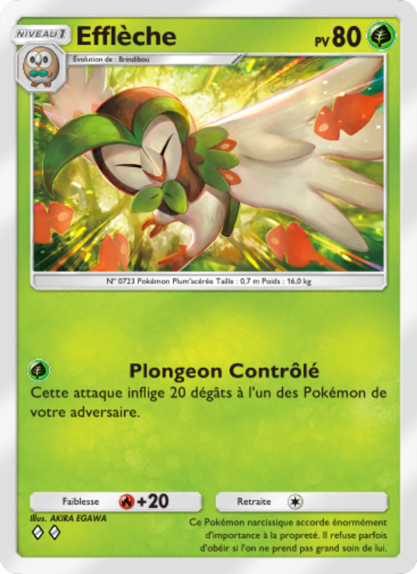 Efflèche 004 — Extradimensional Crisis (French Pokémon TCG card)