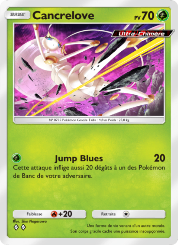 Cancrelove 007 — Extradimensional Crisis (French Pokémon TCG card)