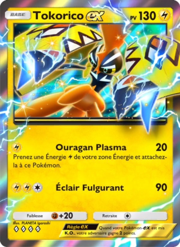 Tokorico-ex 019 — Extradimensional Crisis (French Pokémon TCG card)