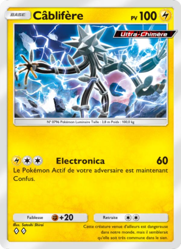 Câblifère 020 — Extradimensional Crisis (French Pokémon TCG card)