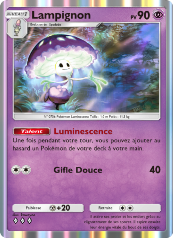 Lampignon 027 — Extradimensional Crisis (French Pokémon TCG card)