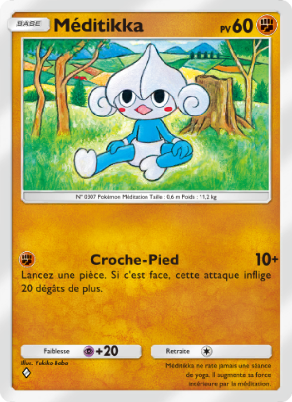 Méditikka 028 — Extradimensional Crisis (French Pokémon TCG card)