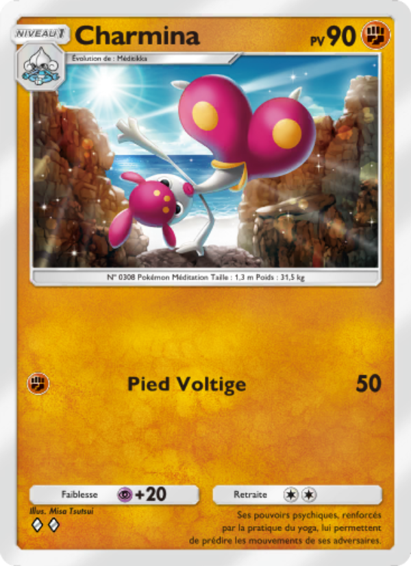 Charmina 029 — Extradimensional Crisis (French Pokémon TCG card)