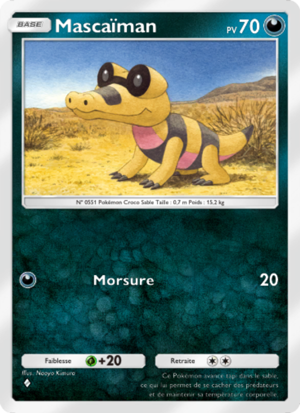 Mascaïman 039 — Extradimensional Crisis (French Pokémon TCG card)