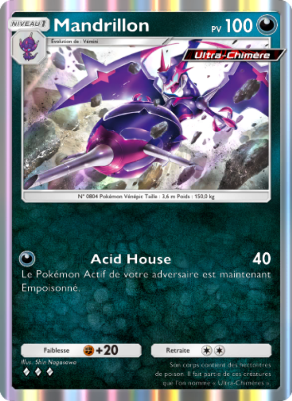 Mandrillon 045 — Extradimensional Crisis (French Pokémon TCG card)