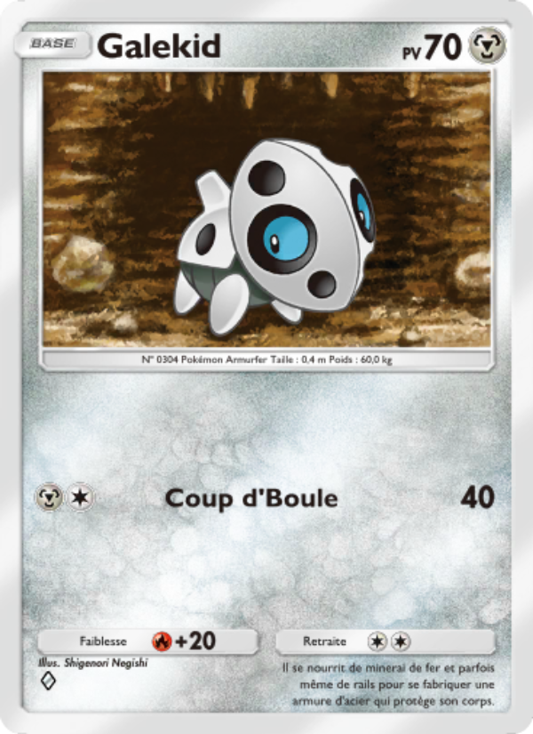 Galekid 048 — Extradimensional Crisis (French Pokémon TCG card)