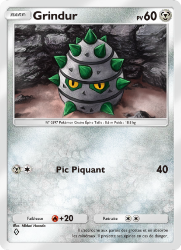 Grindur 051 — Extradimensional Crisis (French Pokémon TCG card)