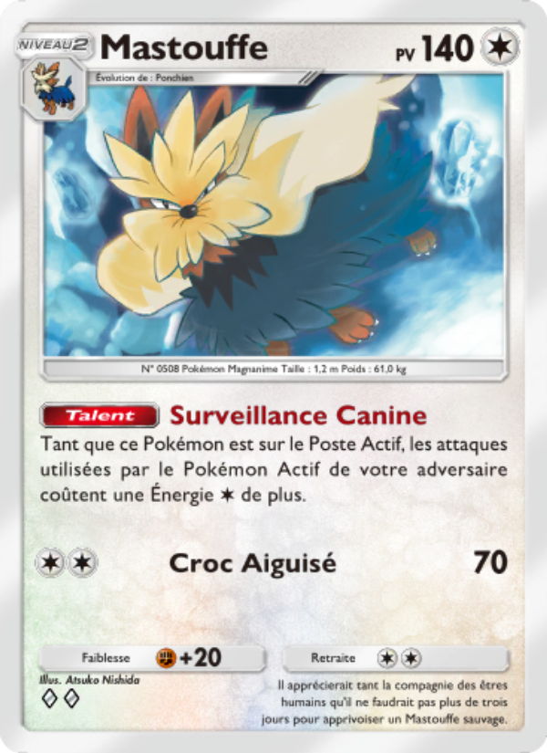 Mastouffe 056 — Extradimensional Crisis (French Pokémon TCG card)