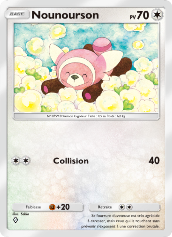 Nounourson 057 — Extradimensional Crisis (French Pokémon TCG card)