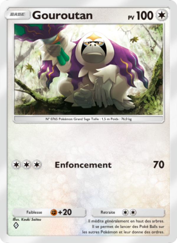 Gouroutan 059 — Extradimensional Crisis (French Pokémon TCG card)