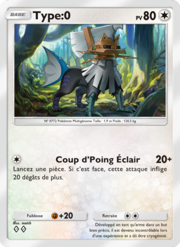 Type:0 060 — Extradimensional Crisis (French Pokémon TCG card)