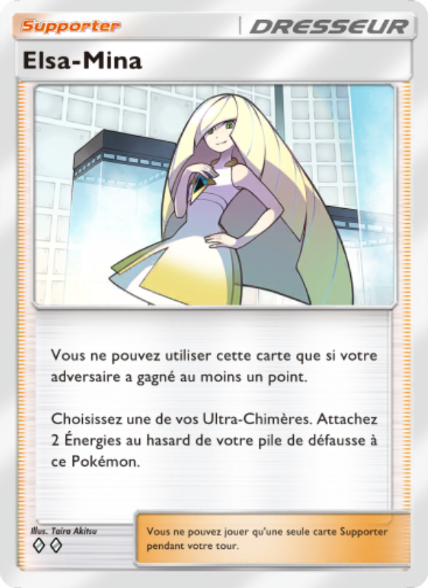 Elsa-Mina 069 — Extradimensional Crisis (French Pokémon TCG card)